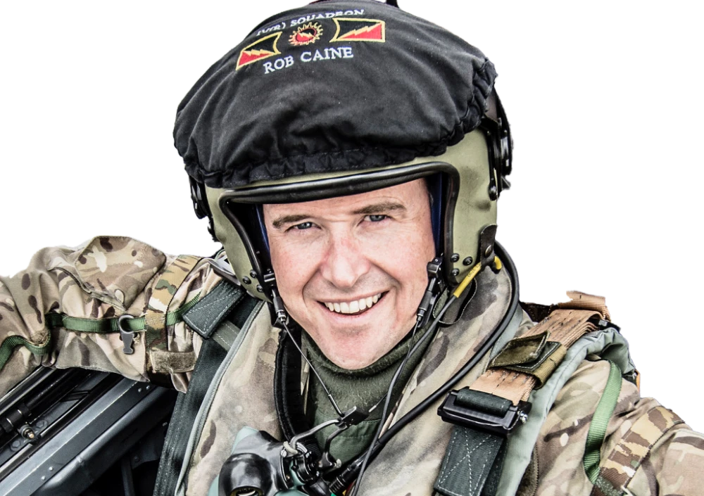 Rob Caine MBE, Speaker, Former RAF Air Commodore