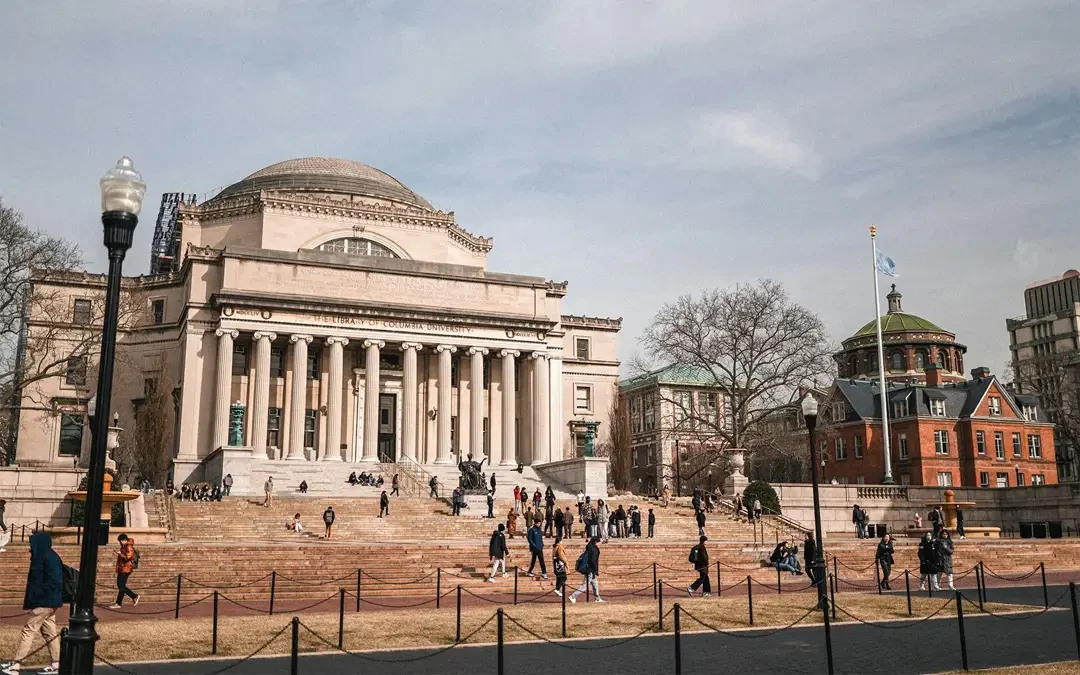 A view of Columbia University, New York City