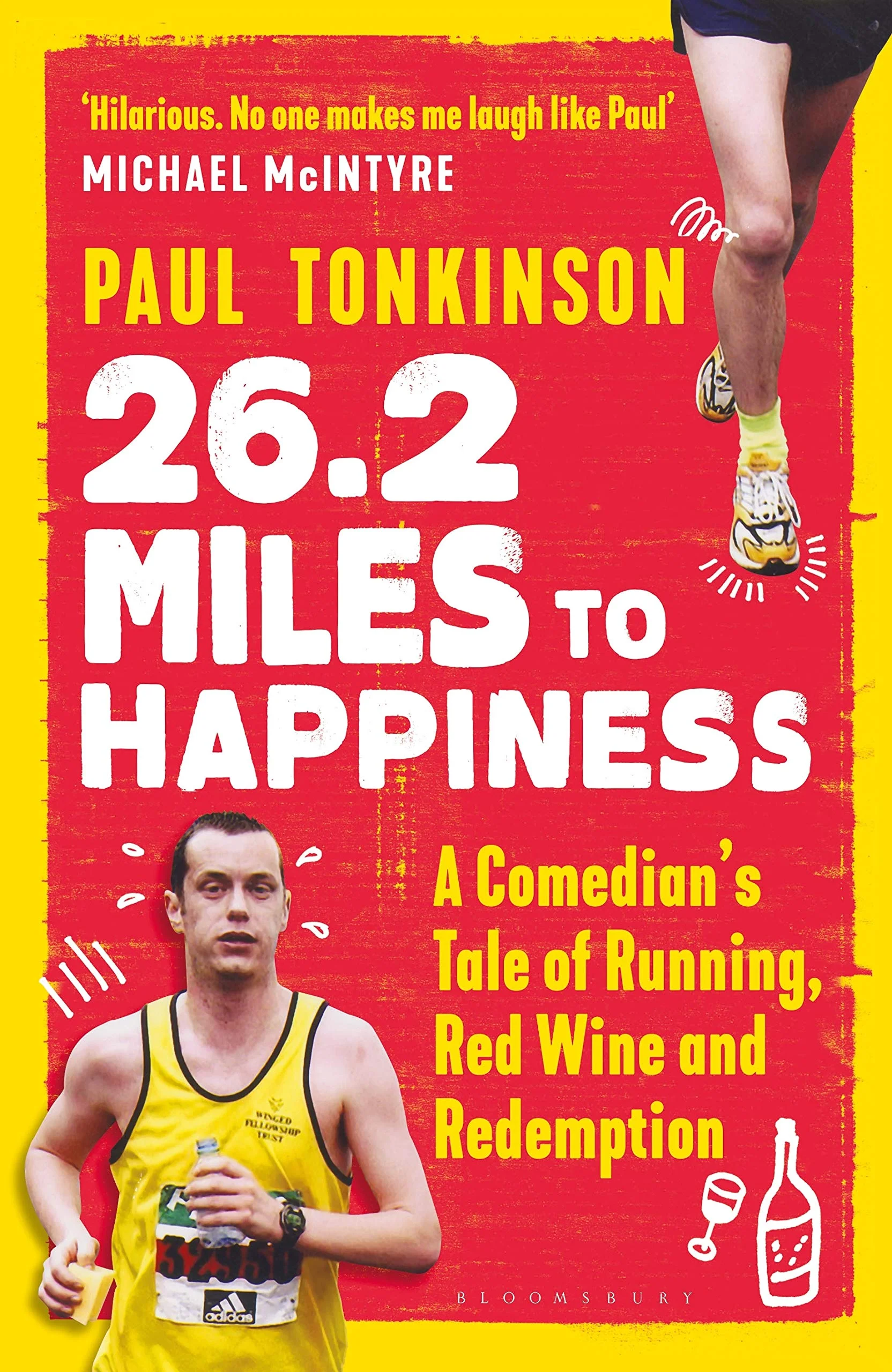 Paul Tonkinson - 26.2 Miles To Happiness book cover