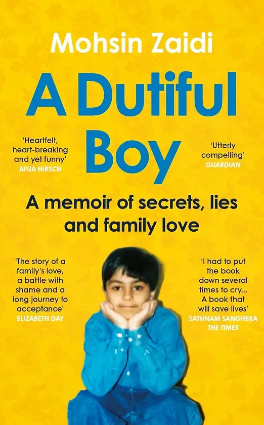 Mohsin Zaidi - A Dutiful Boy book cover