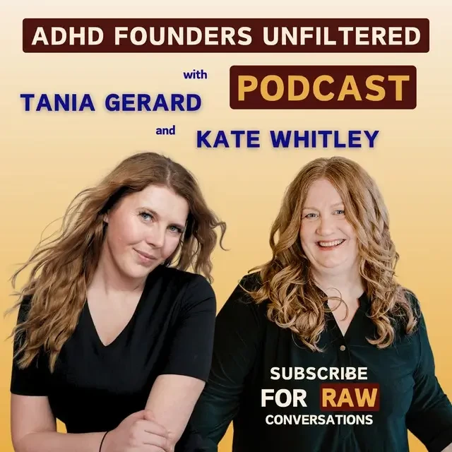 Tania Gerard - ADHD Founders Unfiltered podcast cover