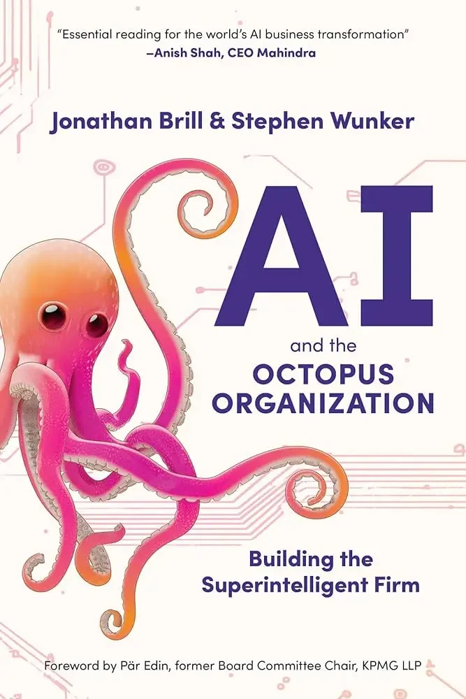 Jonathan Brill - AI and the Octopus Organization book cover