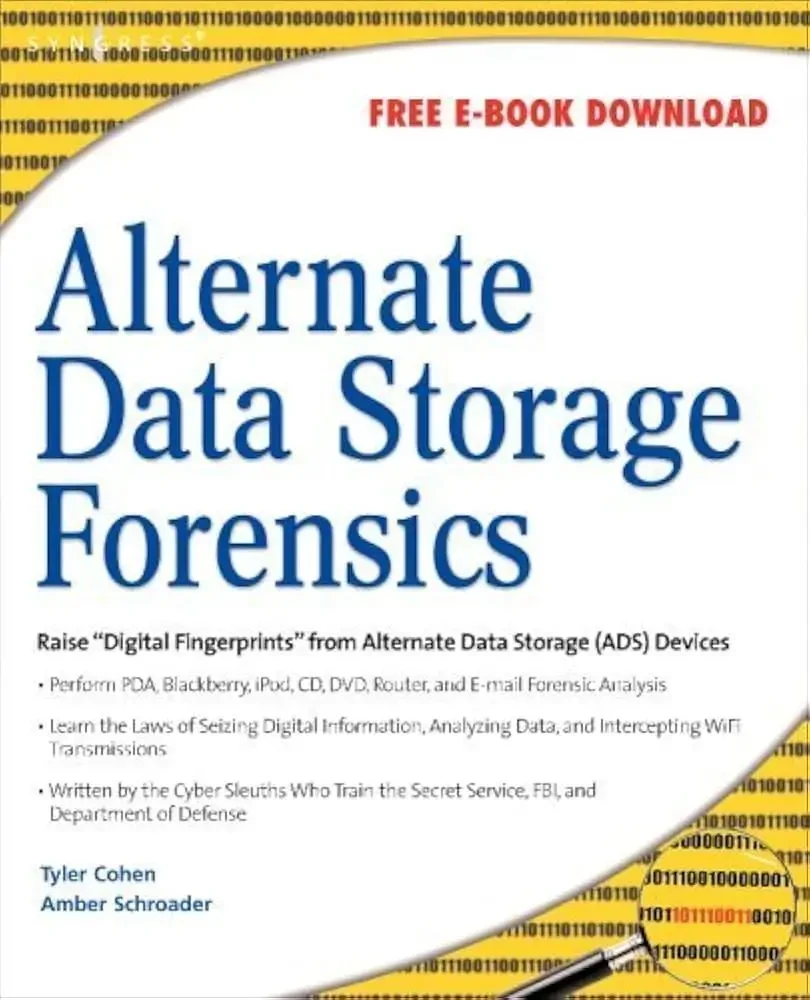 Tyler Cohen Wood - Alternate Data Storage Forensics book cover