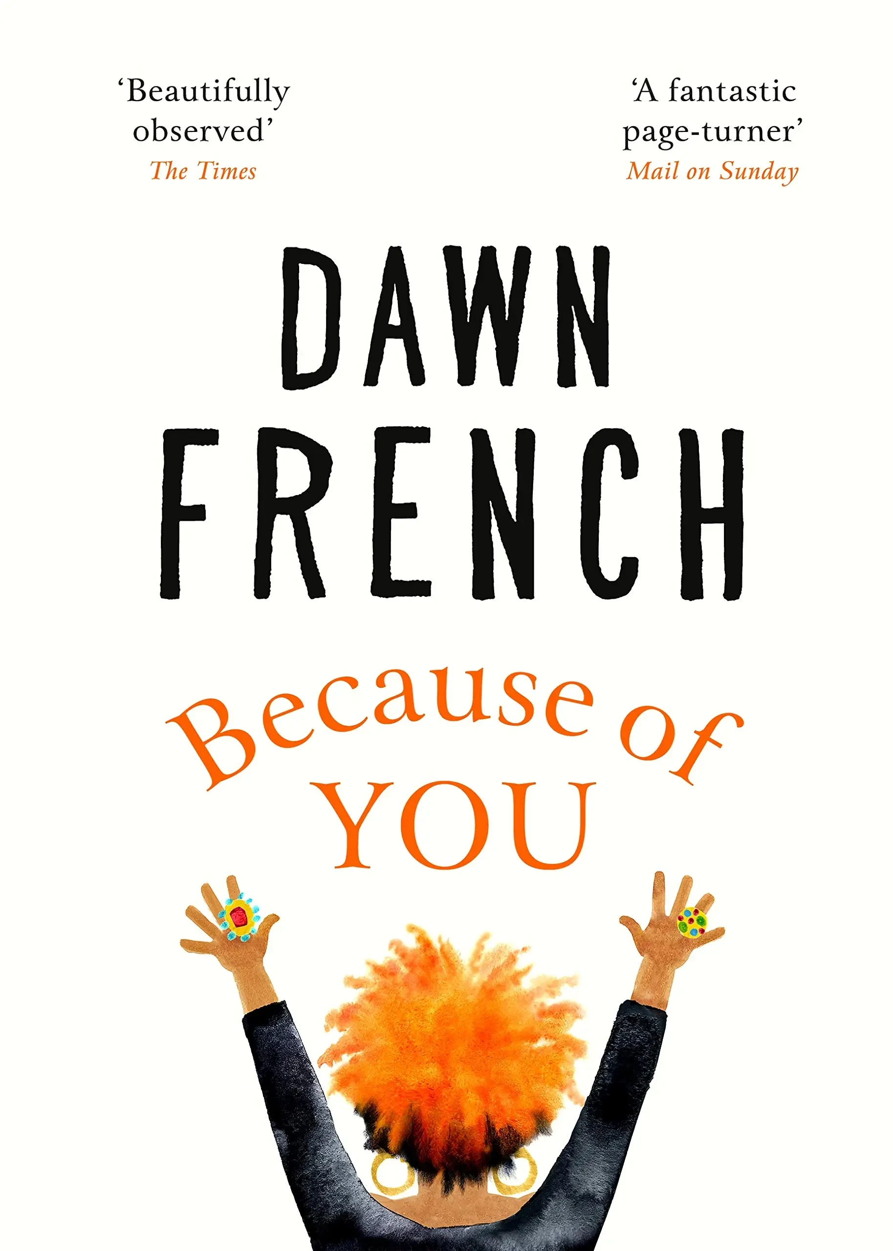 Dawn French - Because Of You book cover