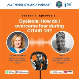 Emma Allsopp - Dyslexia: How Do I Overcome Fear During COVID 19? book cover