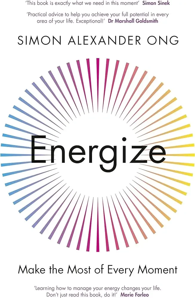 Simon Alexander Ong - Energize book cover