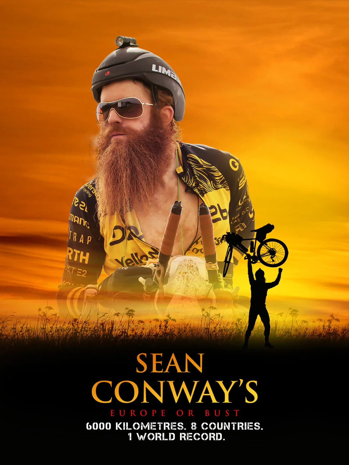Sean Conway - Europe or Bust poster