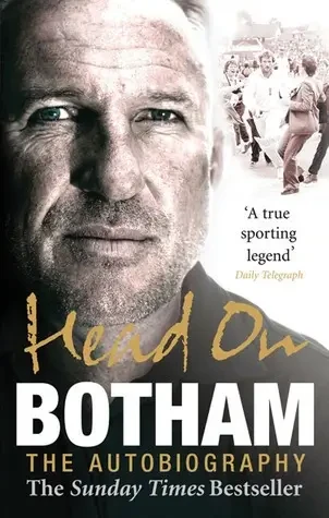 Ian Botham - Head On - Ian Botham: The Autobiography book cover