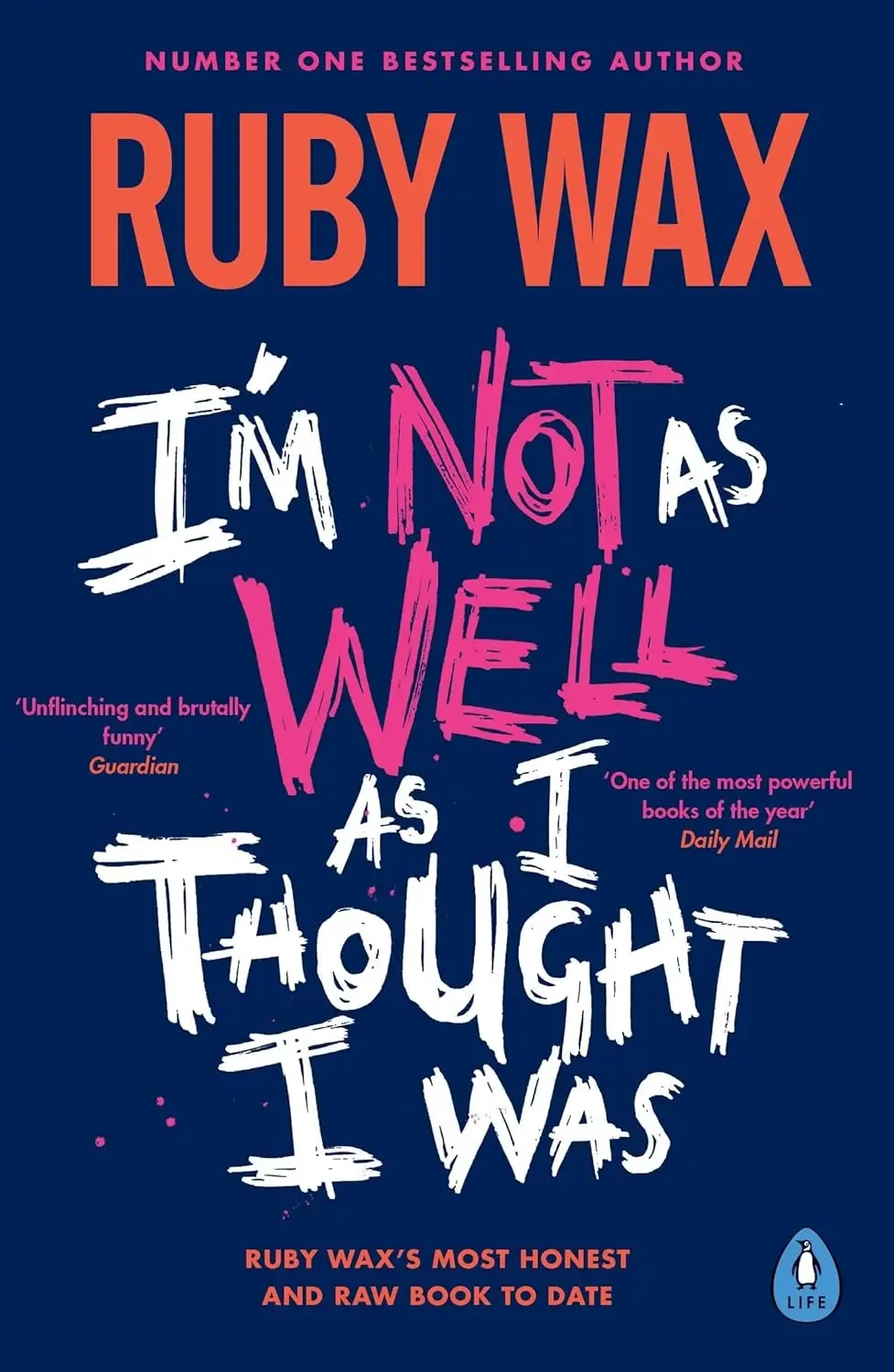Ruby Wax - I’m Not As Well As I Thought I Was book cover