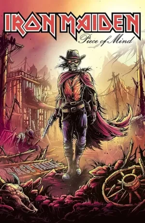 Bruce Dickinson - Iron Maiden: Piece Of Mind book cover