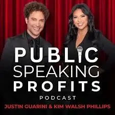 Kim Walsh Phillips & Justin Guarini - The JK Show: Public Speaking Profits book cover