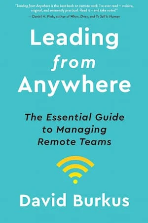 David Burkus - Leading From Anywhere book cover