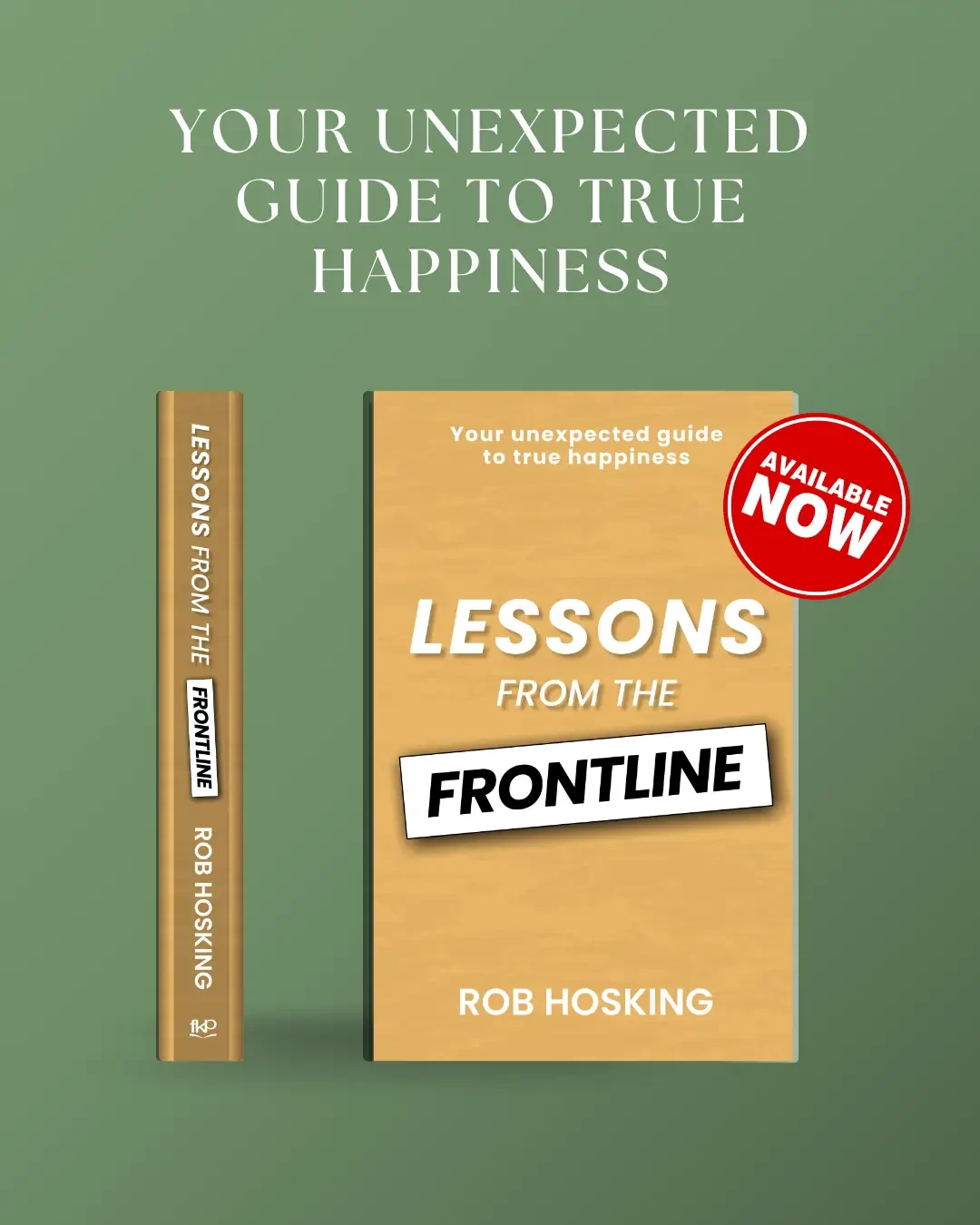 Rob Hosking - Lessons From The Frontline book cover