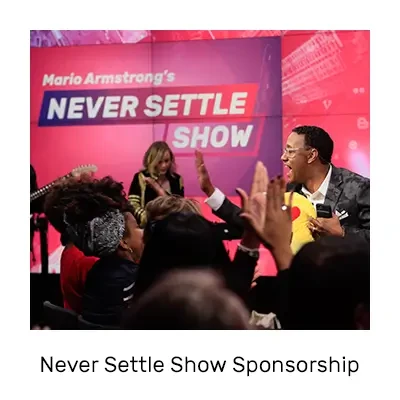 Mario Armstrong - Never Settle podcast cover