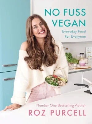 Roz Purcell - No Fuss Vegan book cover