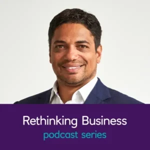 Piers Linney - Rethinking Business podcast cover