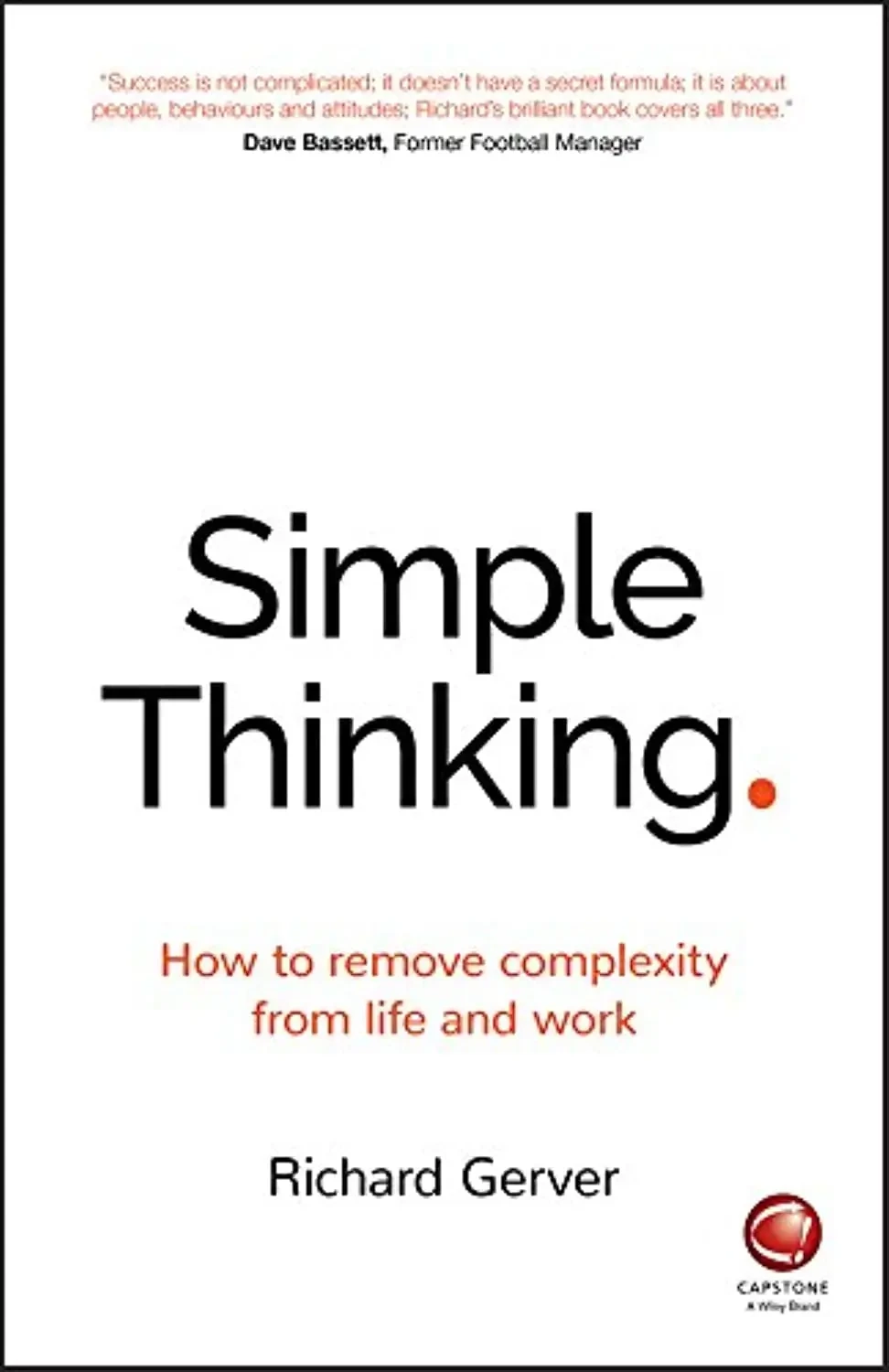 Richard Gerver - Simple Thinking book cover