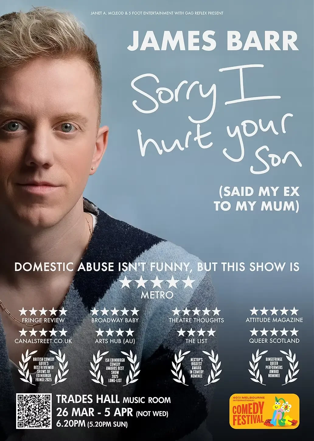 James Barr - Sorry I Hurt Your Son book cover