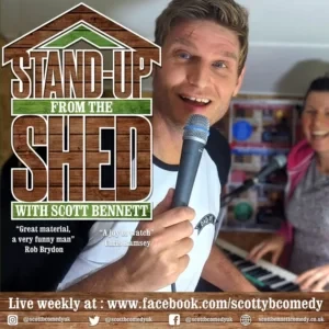 Scott Bennett - Stand Up From The Shed podcast cover