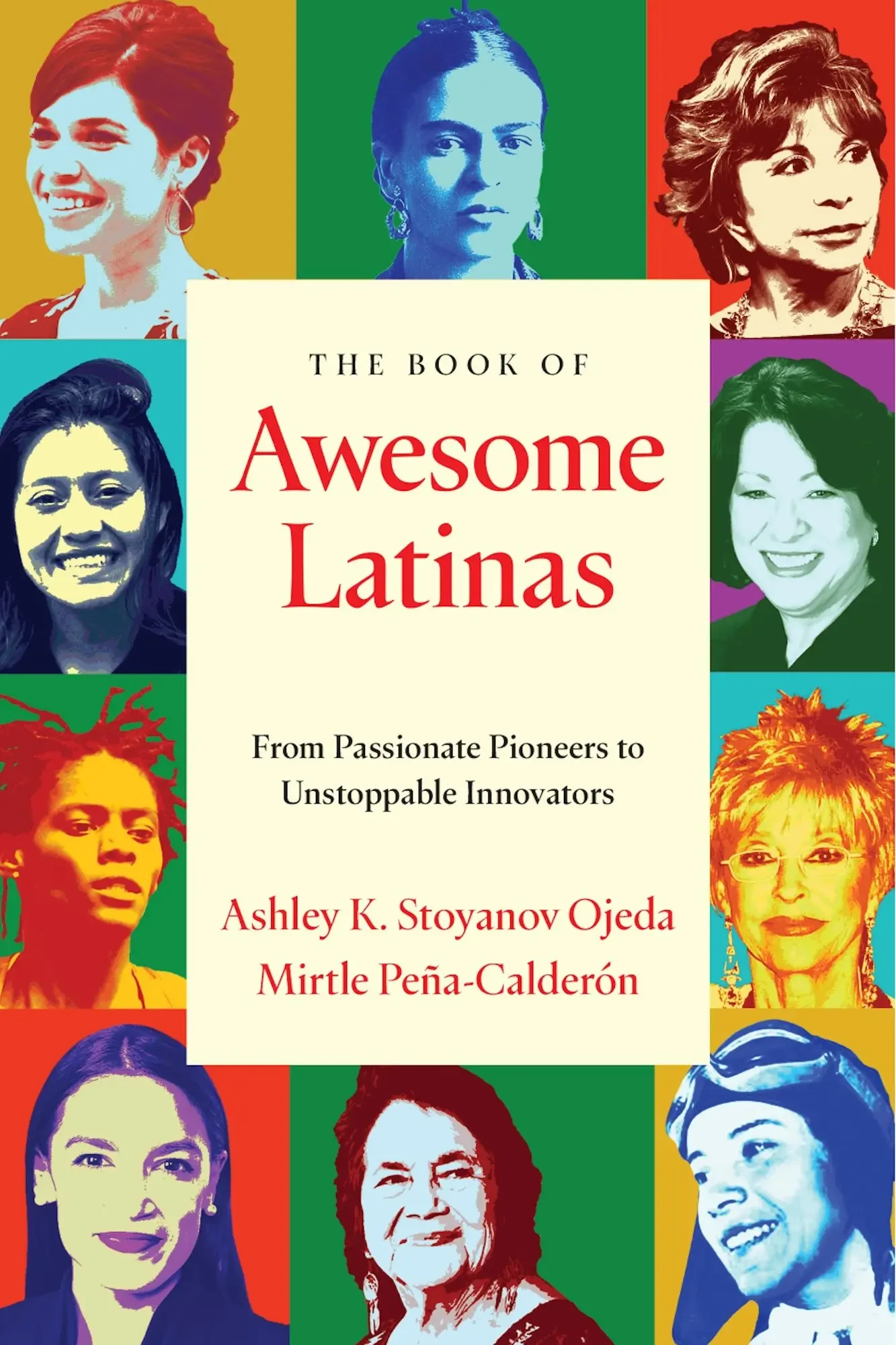 Mirtle Peña-Calderón - The Book of Awesome Latinas book cover