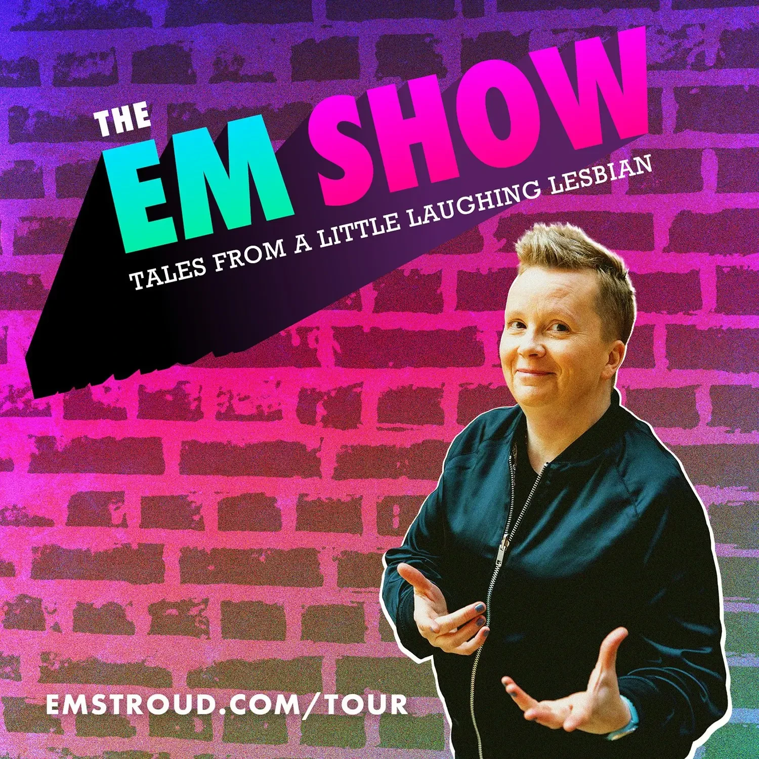 Em Stroud - The Em Show: Tales From A Little Laughing Lesbian book cover