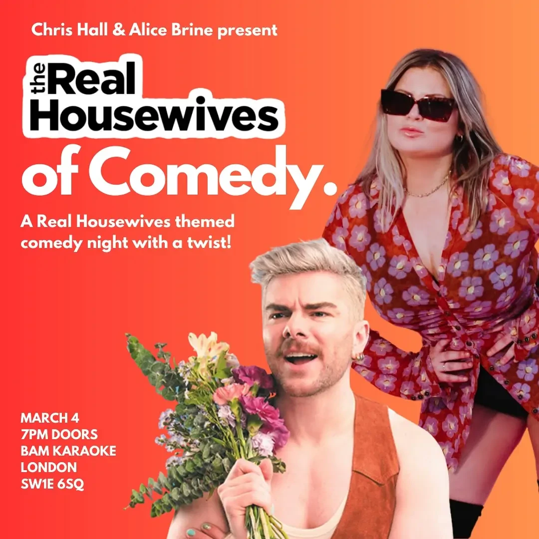 Alice Brine - The Real Housewives of Comedy book cover