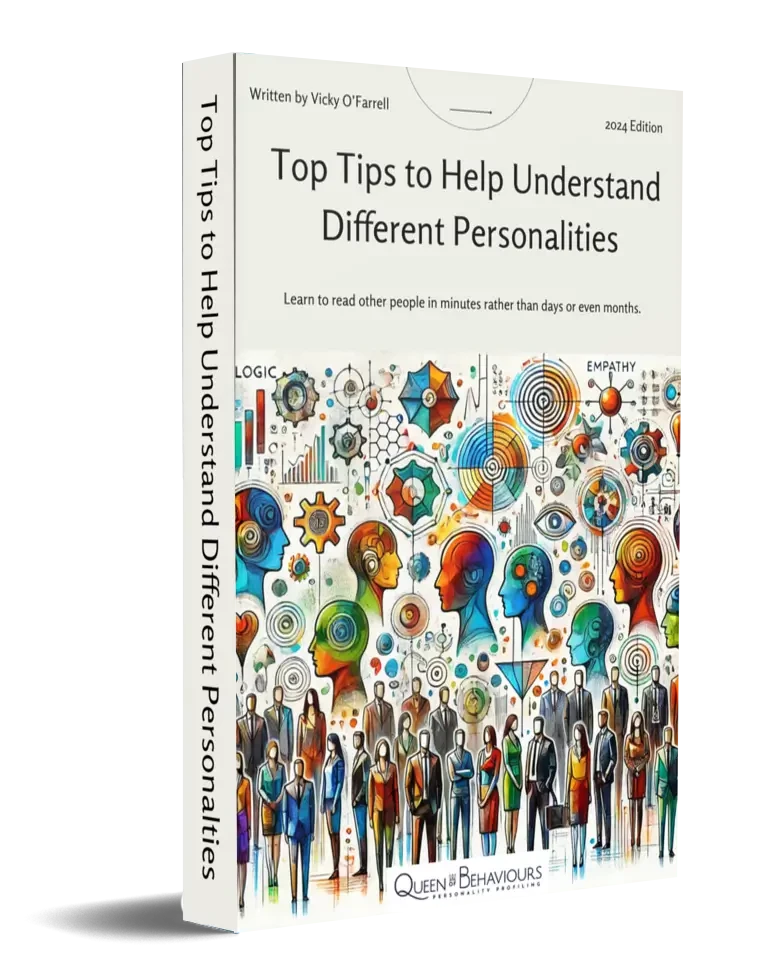 Vicky O'Farrell - Top Tips to Help Understand Different Personalities book cover